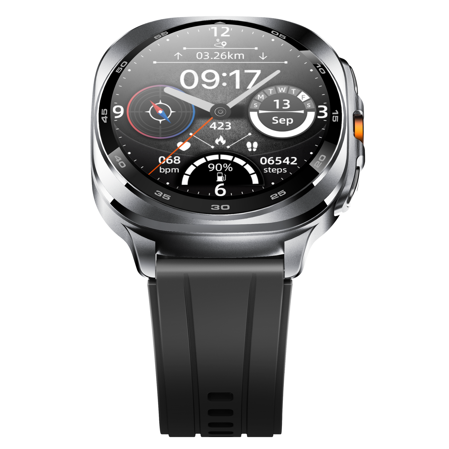 Rogbid Apex TS- GPS Smartwatch with LED Flashlight