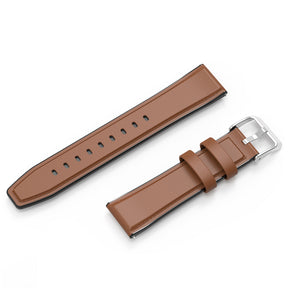 Strap Made of Silicone and Leather